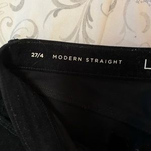 Loft straight cut corduroy pants